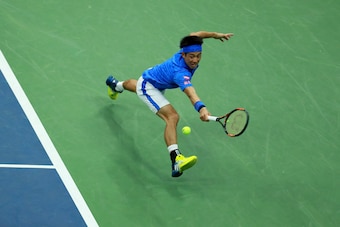 Nishikori will try to weather the storm with his superior defense.