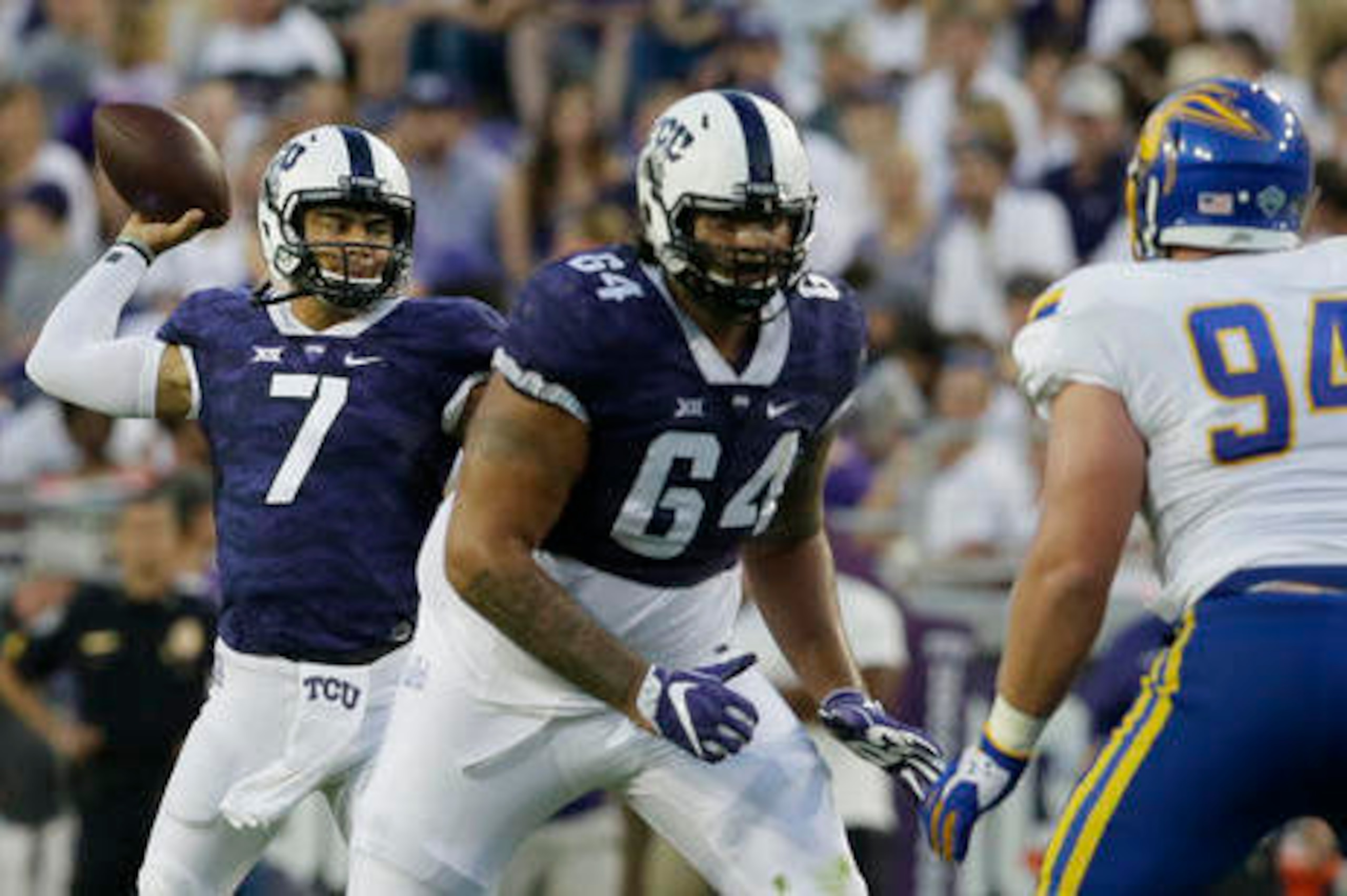 Kenny Hill had a day to remember in his starting debut with TCU.