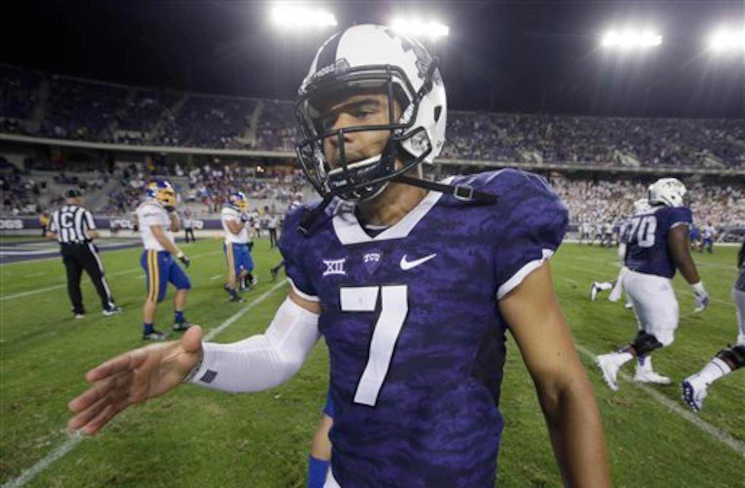 Kenny Hill had an excellent debut as TCU's starting quarterback.