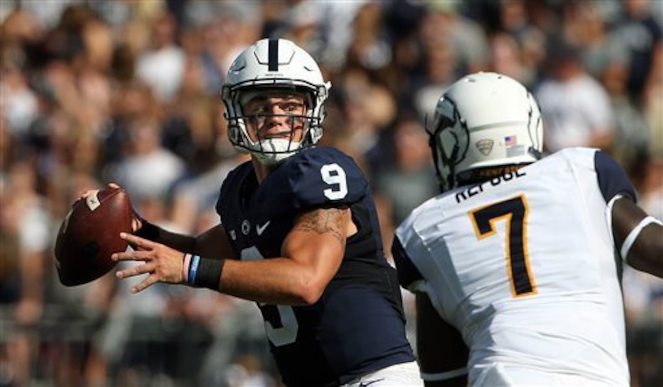 Trace McSorley had a very auspicious debut as Penn State's quarterback.