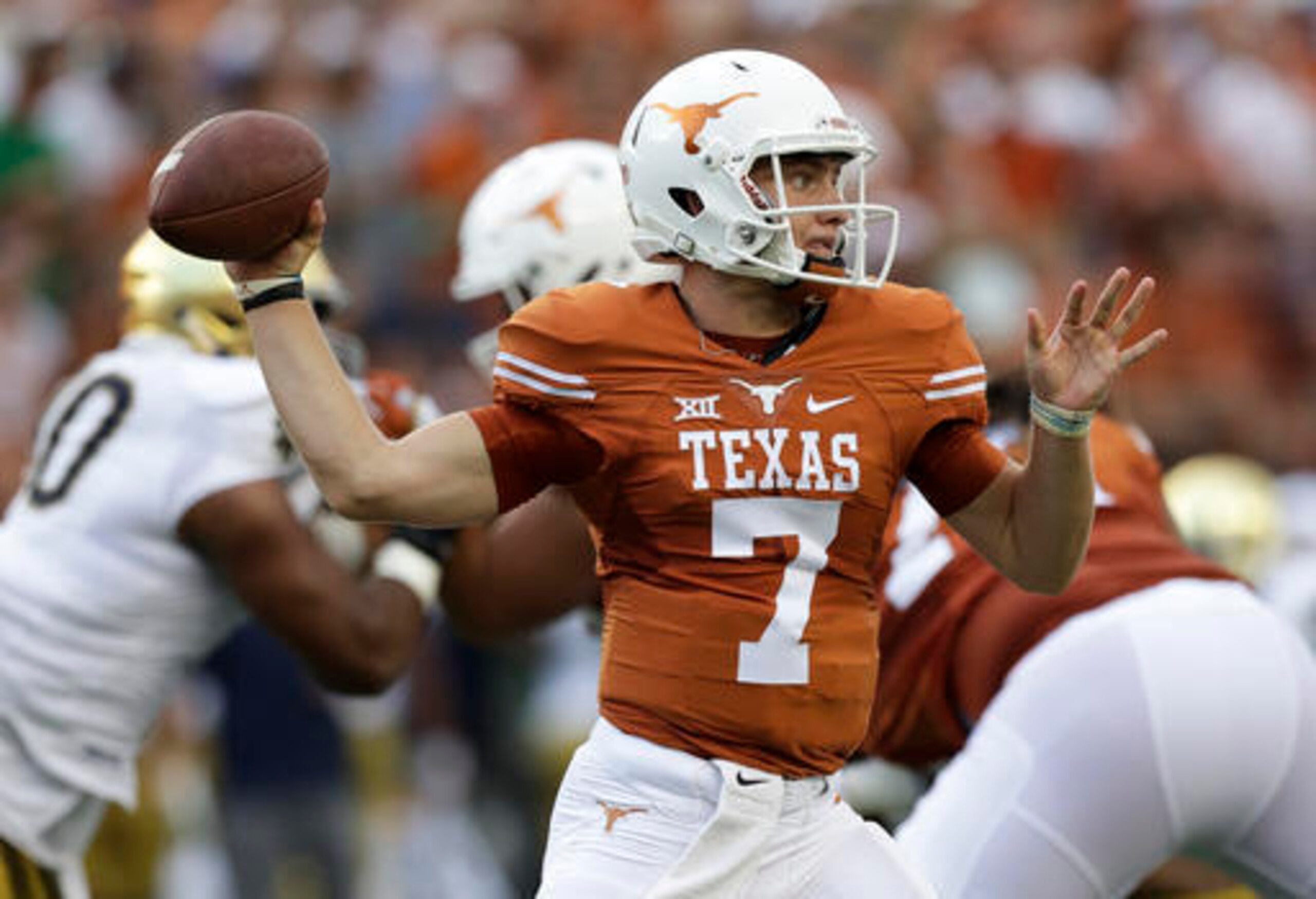 Shane Buechele had a smashing debut as Texas' starting quarterback.