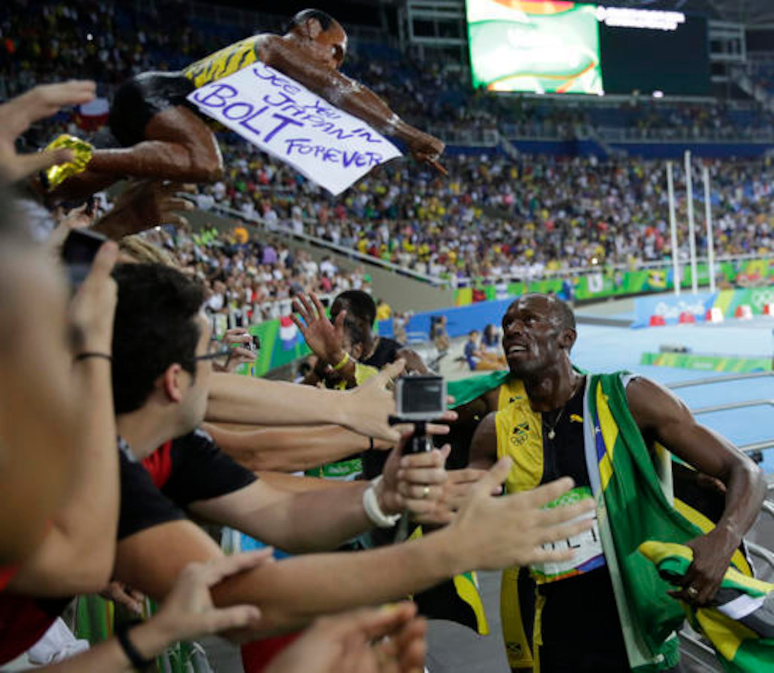 Usain Bolt can claim to be the fastest human in history.