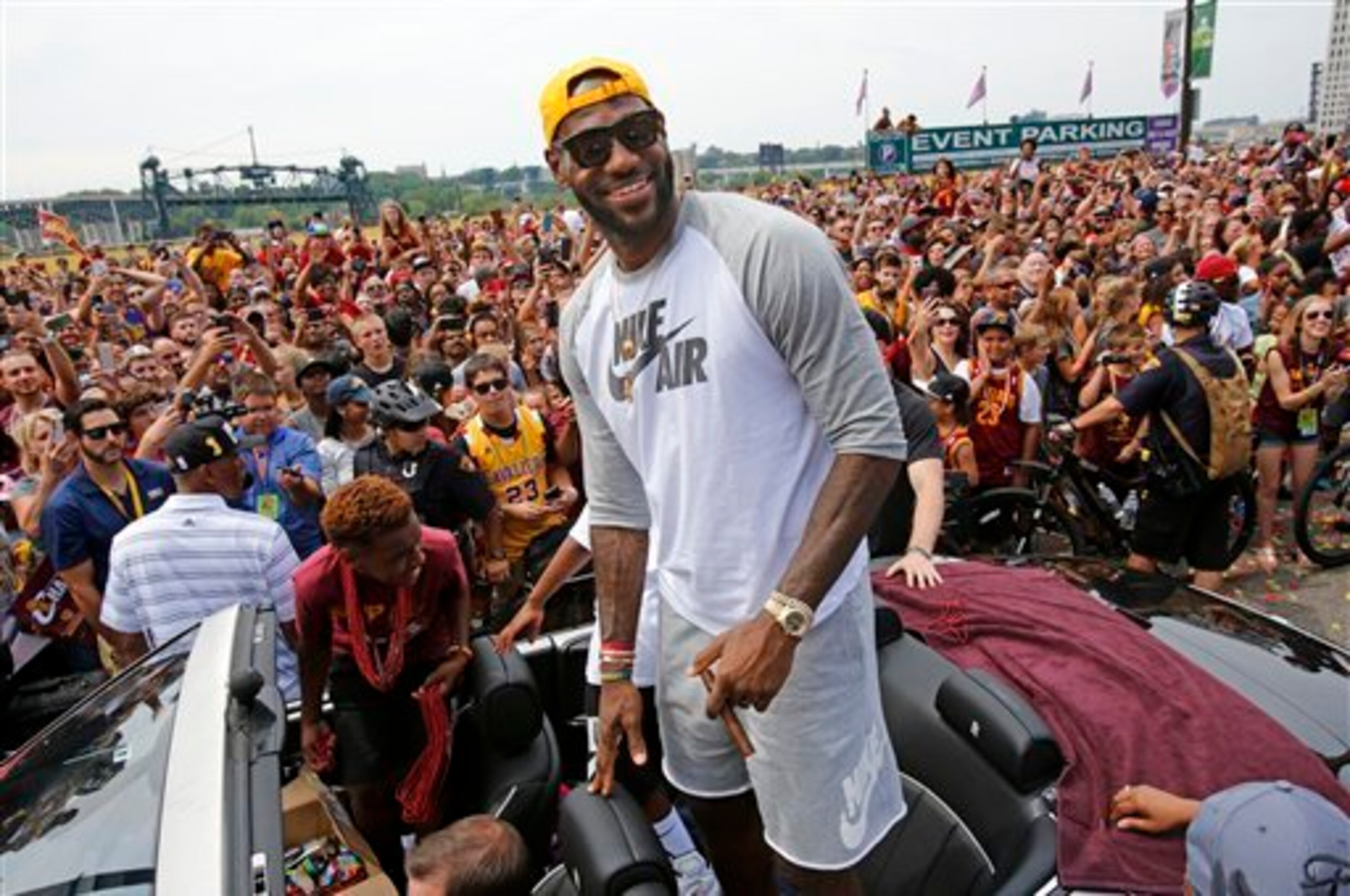 LeBron James showed his dominance during the 2016 NBA Finals.
