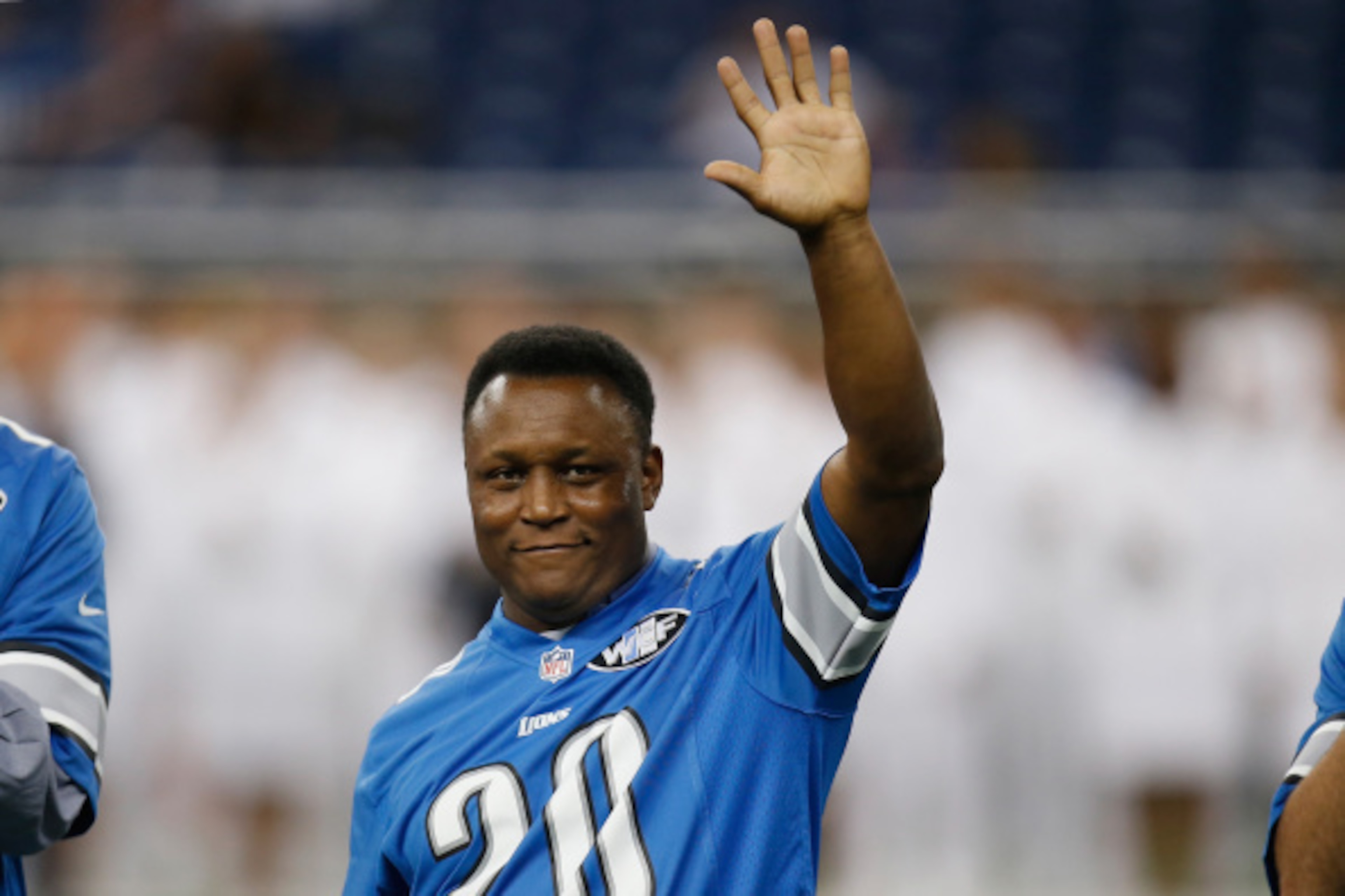 Former Lions running back Barry Sanders Former Lions running back Barry Sanders