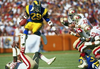 Former Rams running back Eric Dickerson