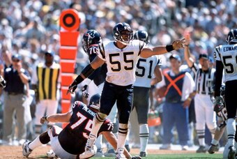 Former Chargers linebacker Junior Seau
