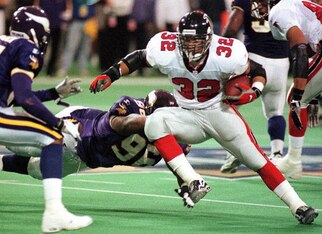 Former Falcons running back Jamal Anderson