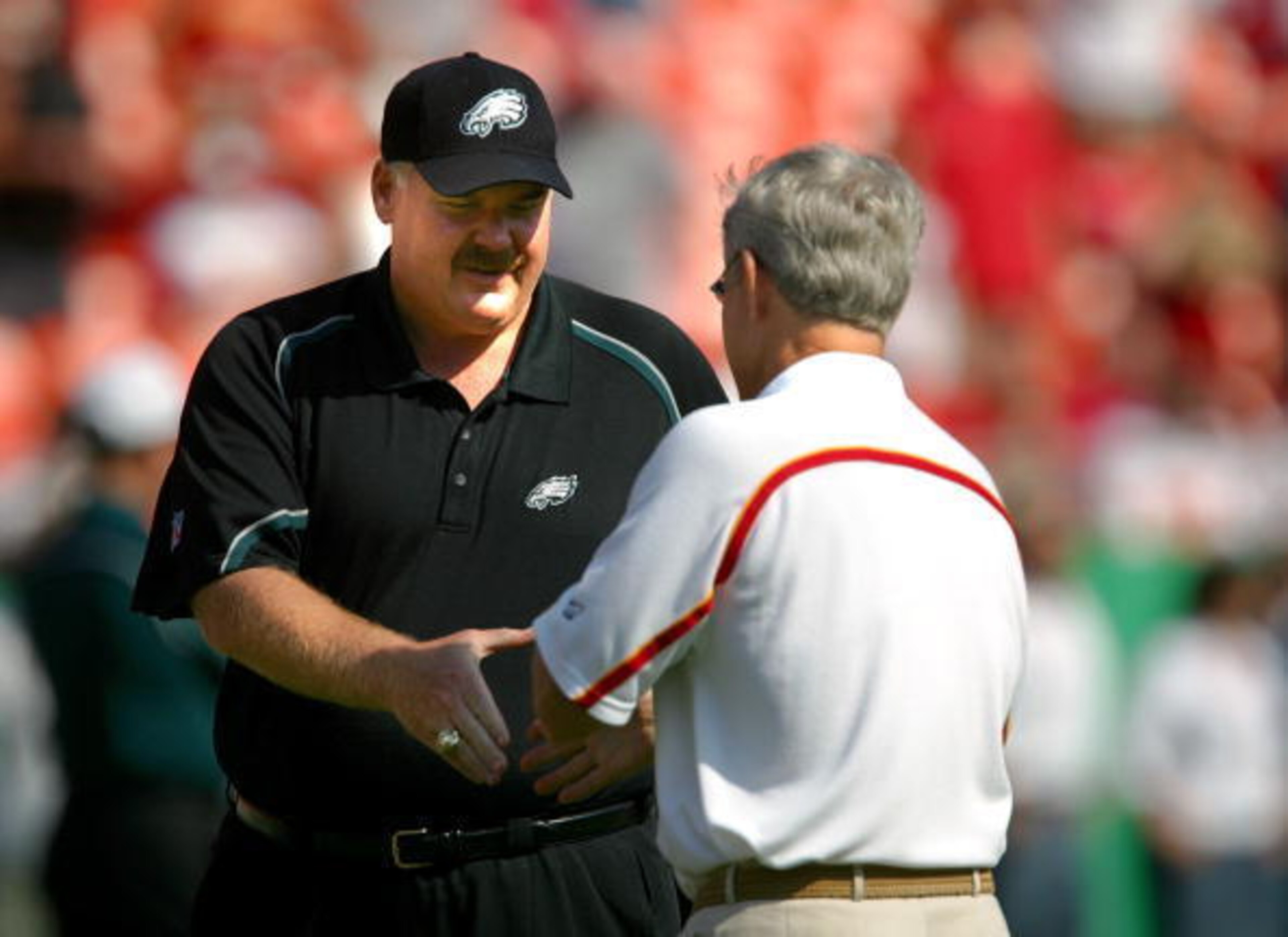 Former Eagles head coach Andy Reid Former Eagles head coach Andy Reid