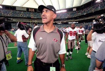 Former Buccaneers head coach Tony Dungy led the Bucs to the playoffs four times