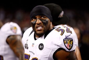 Former Ravens linebacker Ray Lewis
