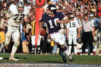 Fran Tarkenton led the Vikings to three Super Bowls