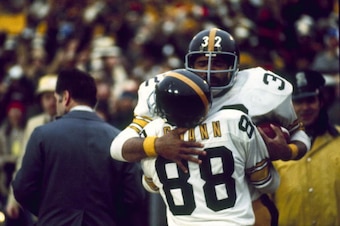 Lynn Swann and Franco Harris helped the Steelers dominate the '70s