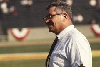 Head coach Vince Lombardi