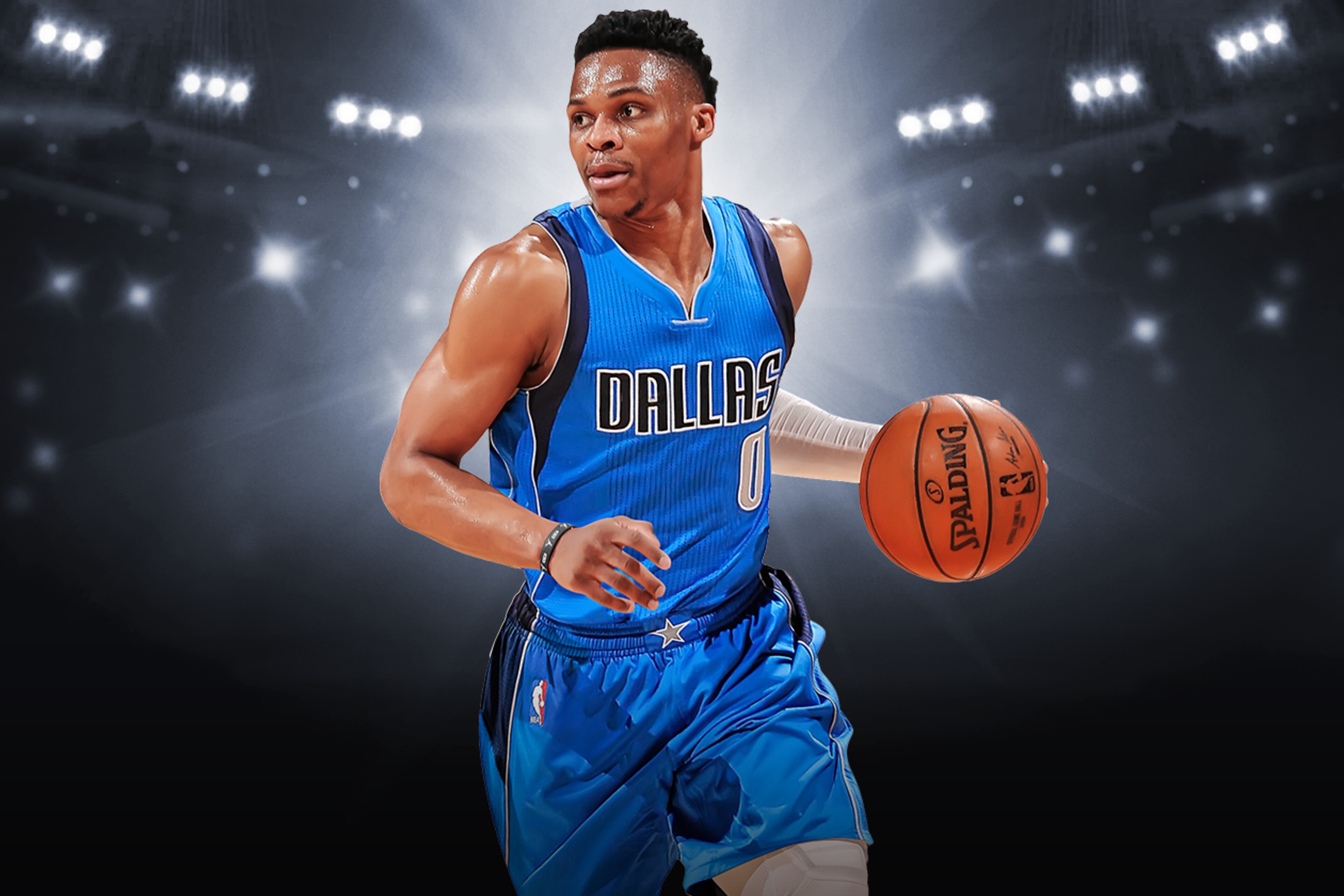 Russell Westbrook on the Dallas Mavericks.