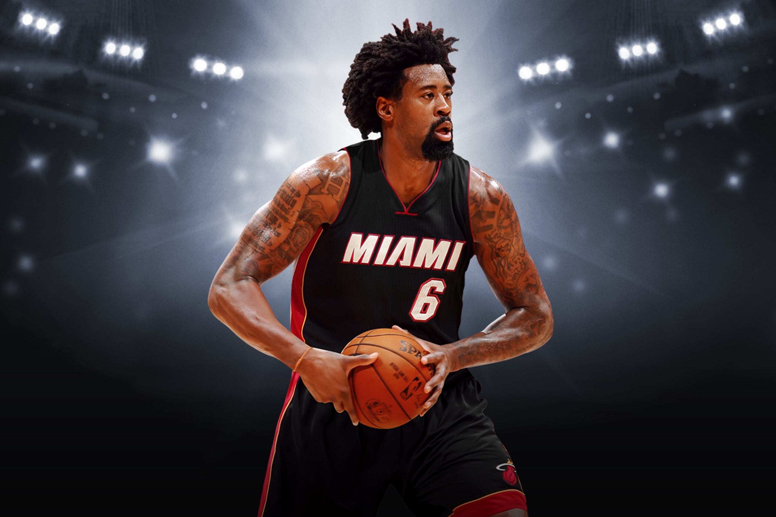 DeAndre Jordan on the Miami Heat.