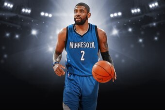Kyrie Irving on the Minnesota Timberwolves.