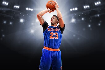 Anthony Davis on the New York Knicks.