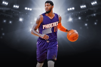 Paul George on the Phoenix Suns.