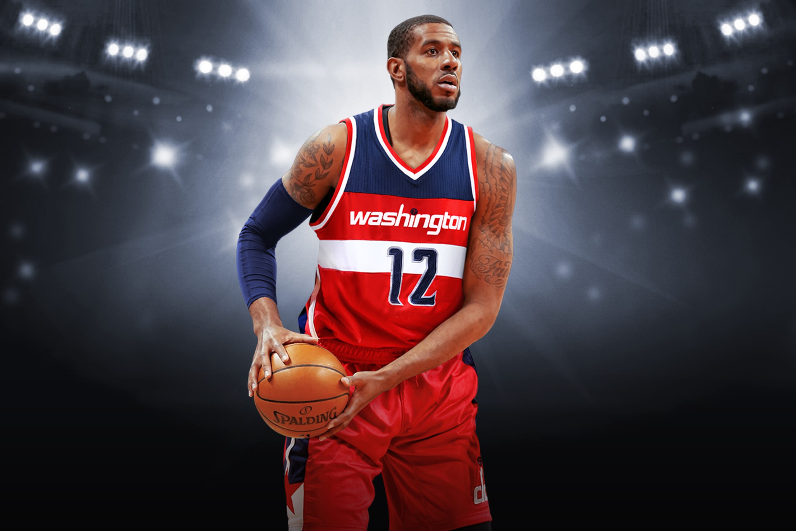 LaMarcus Aldridge on the Washington Wizards.