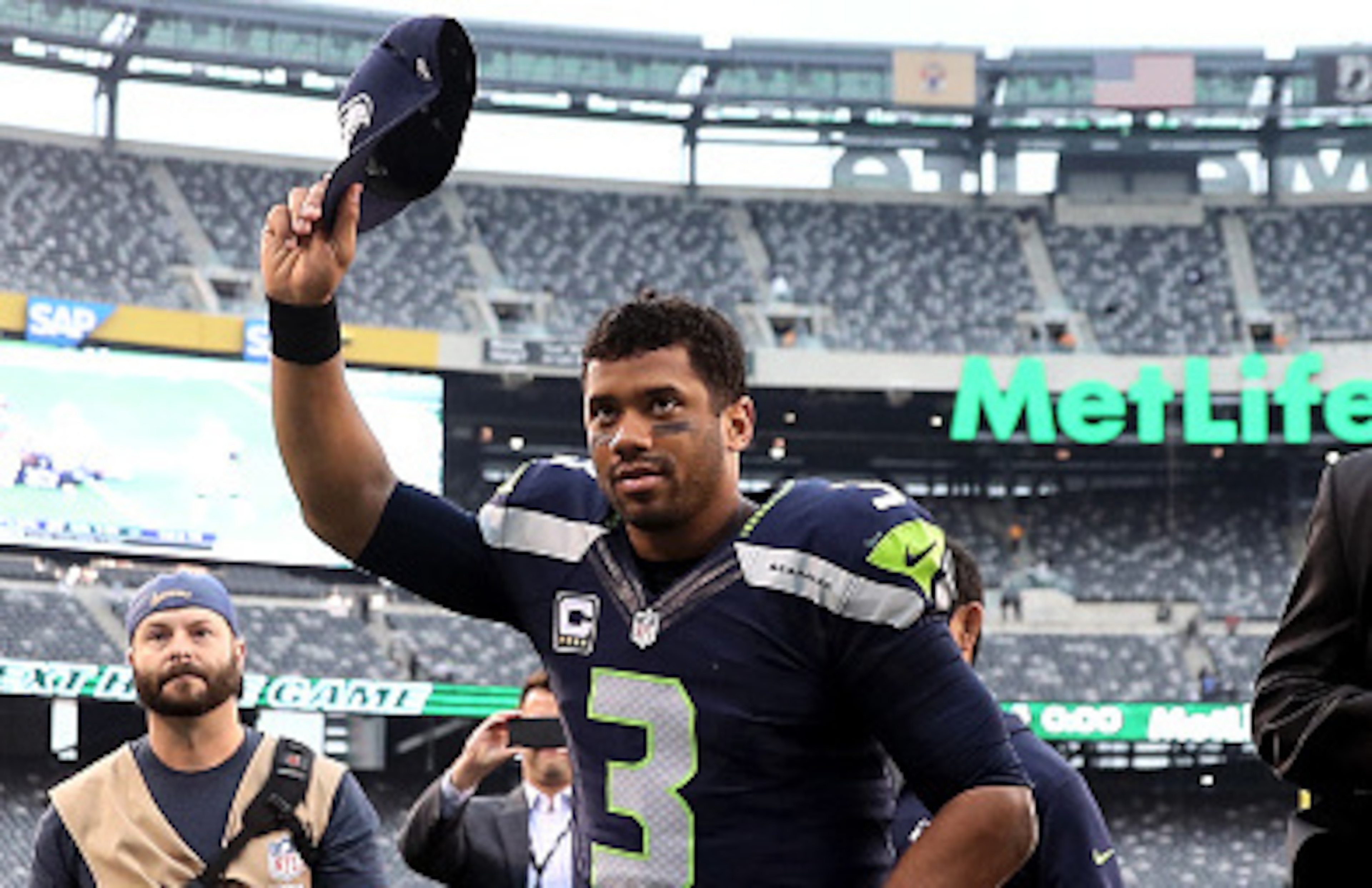 Seahawks QB Russell Wilson