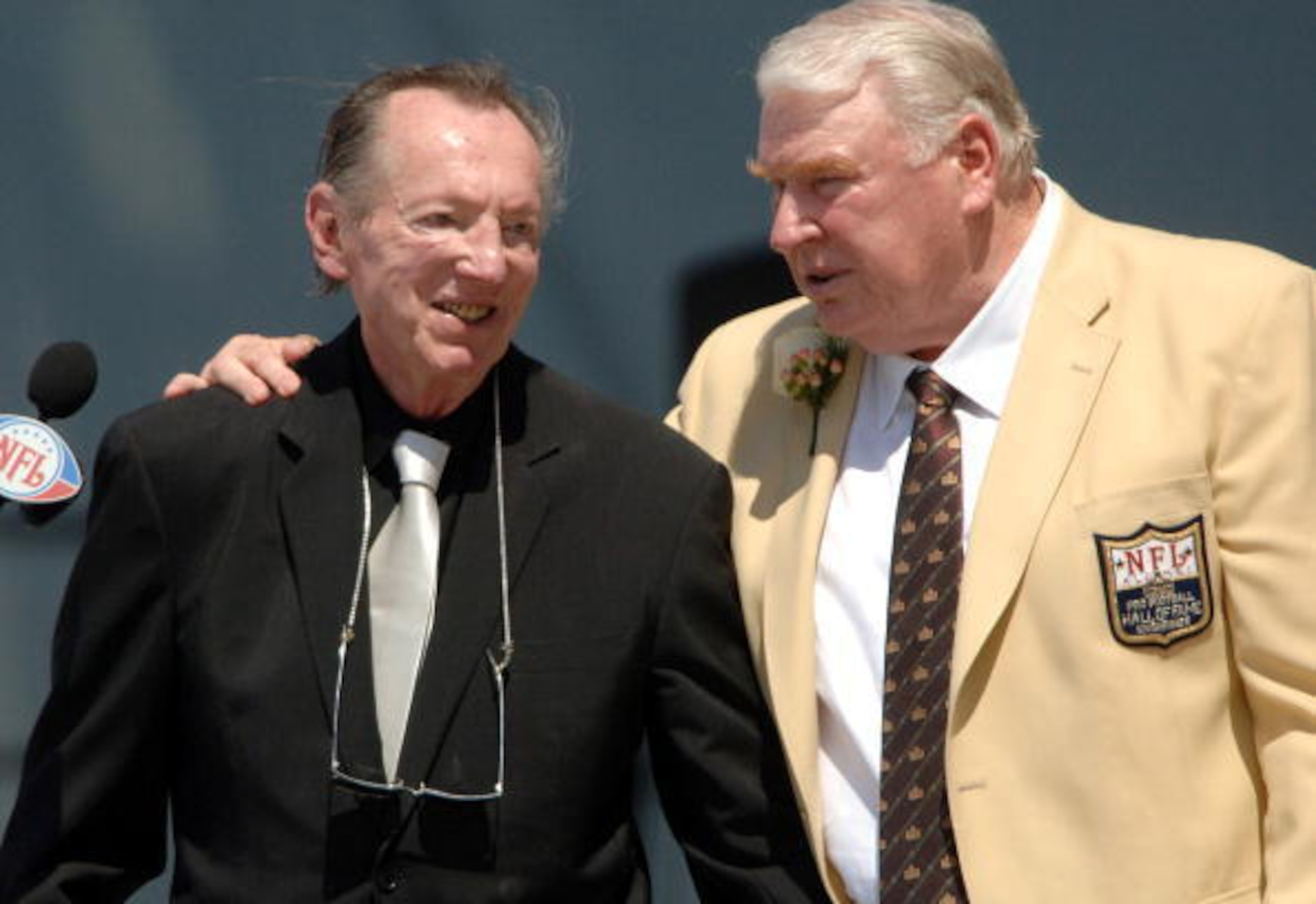 Raiders owner Al Davis and head coach John Madden