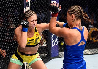 Bethe Correia (left) and Jessica Eye