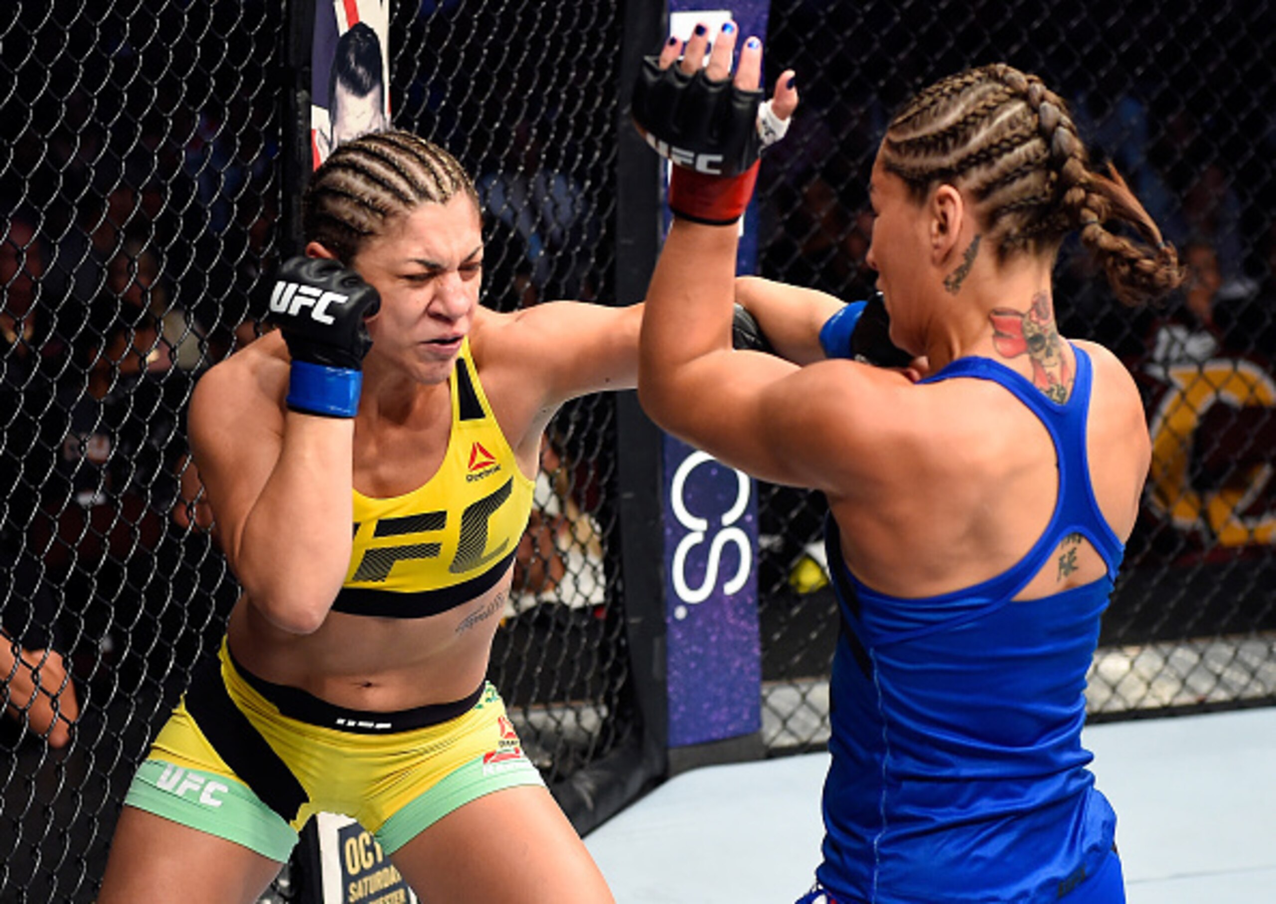 Bethe Correia (left) and Jessica Eye