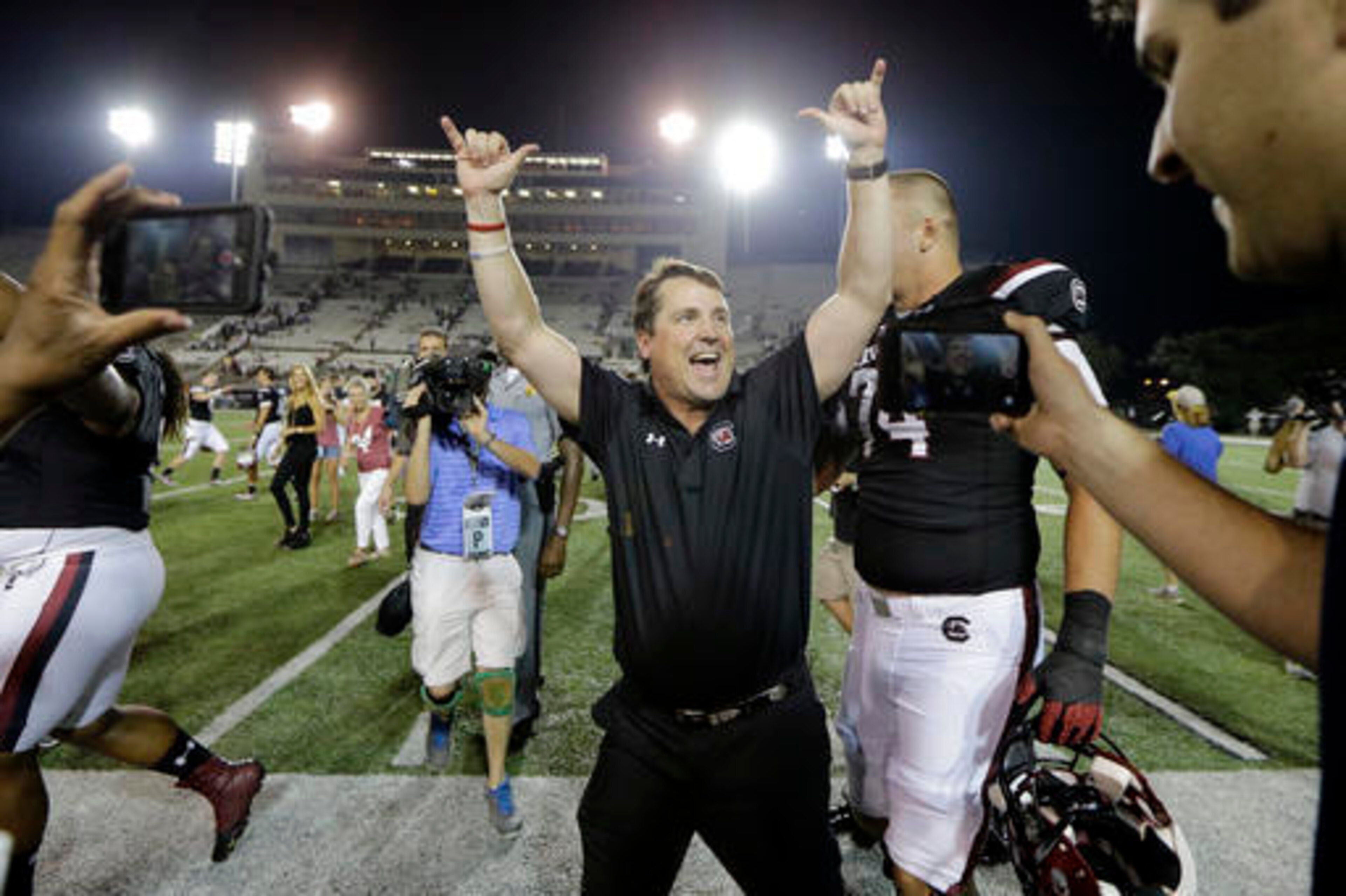 South Carolina head coach Will Muschamp has helped the Gamecocks assemble a 2017 class that is rated No. 11 nationally less than six months before signing day. South Carolina head coach Will Muschamp has helped the Gamecocks assemble a 2017 class that is rated No. 11 nationally less than six months before signing day.