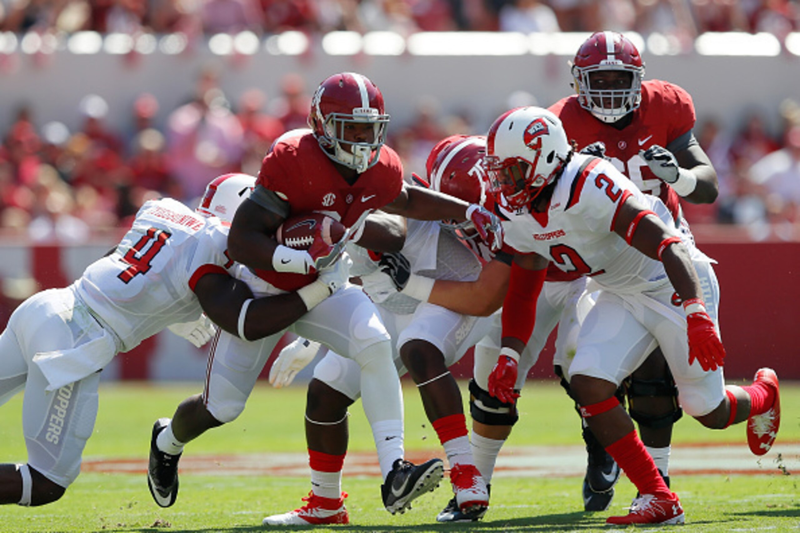 Alabama running back Damien Harris