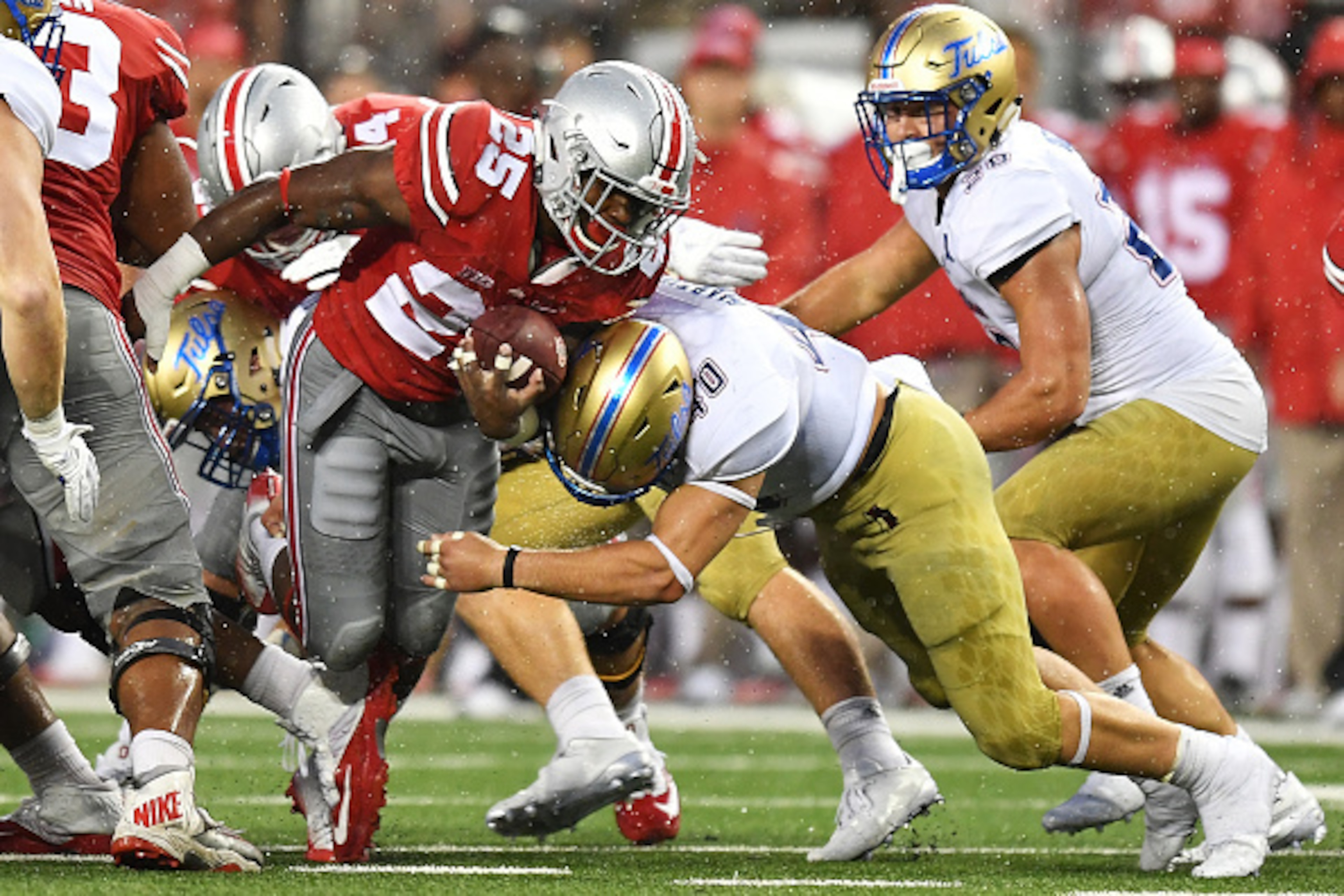 Ohio State running back Mike Weber