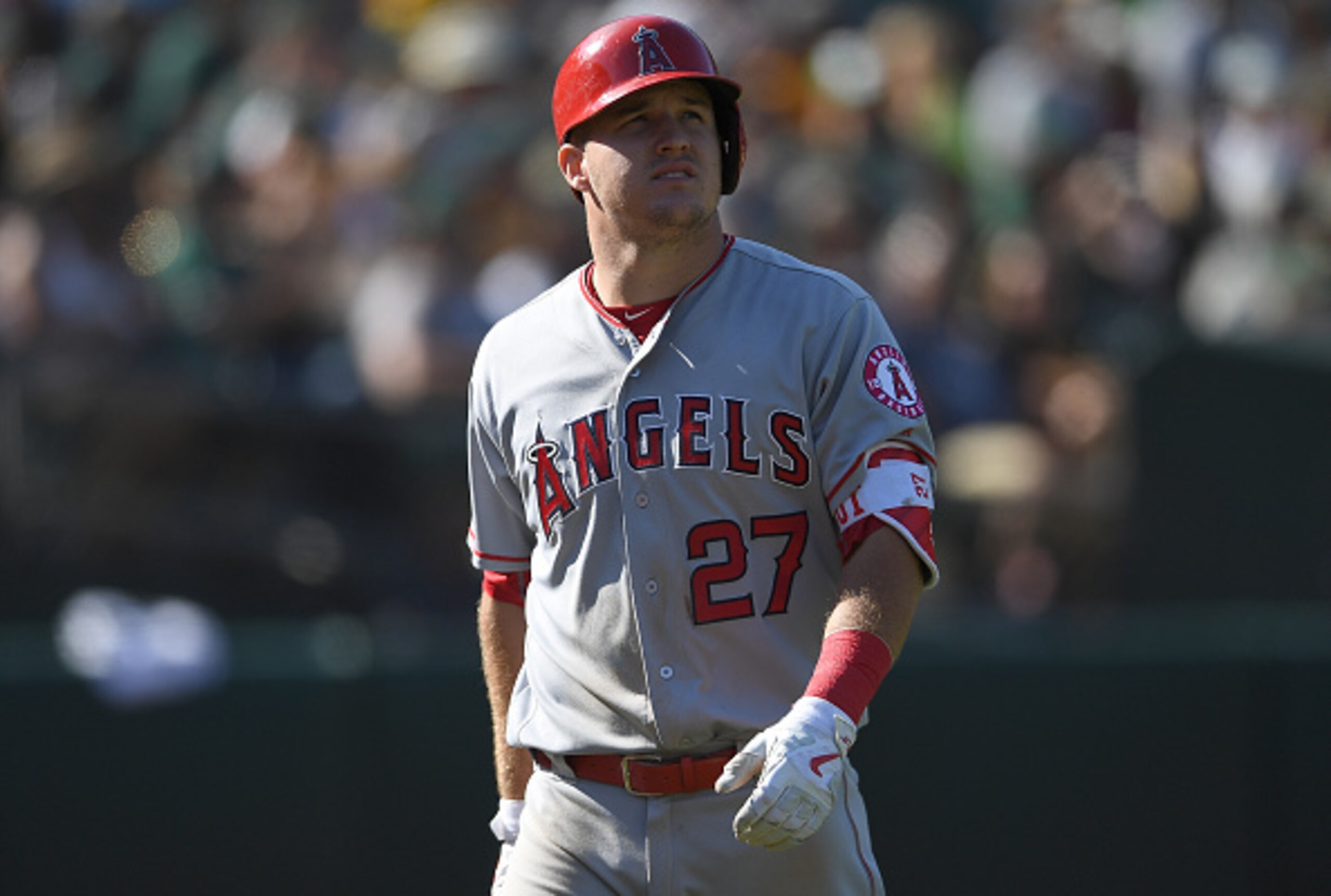 Mike Trout is bulkier than MLB's traditional five-tool star.