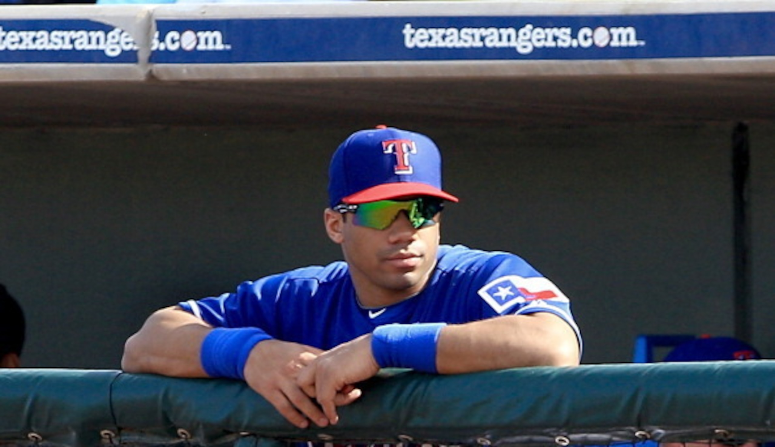 Wilson attended spring training for the Texas Rangers.