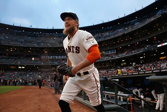 Giants OF Hunter Pence