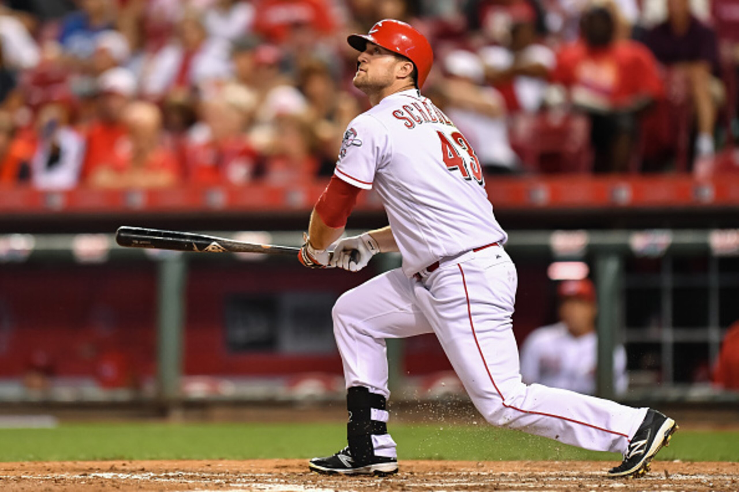 Scott Schebler has hit well throughout the second half.