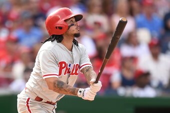 Freddy Galvis has quietly registered 20 home runs and 14 stolen bases this season.