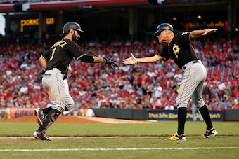 Sean Rodriguez heated up for the Pittsburgh Pirates last week.