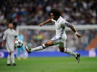 Marcelo made UEFA's Champions League squad of the season last term ahead of Alba and Alaba.