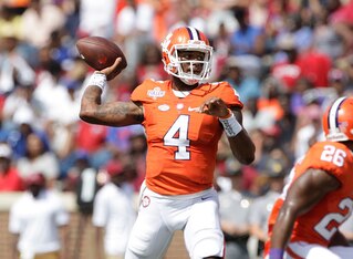 Deshaun Watson has been less than sharp in Clemson's offense this fall.