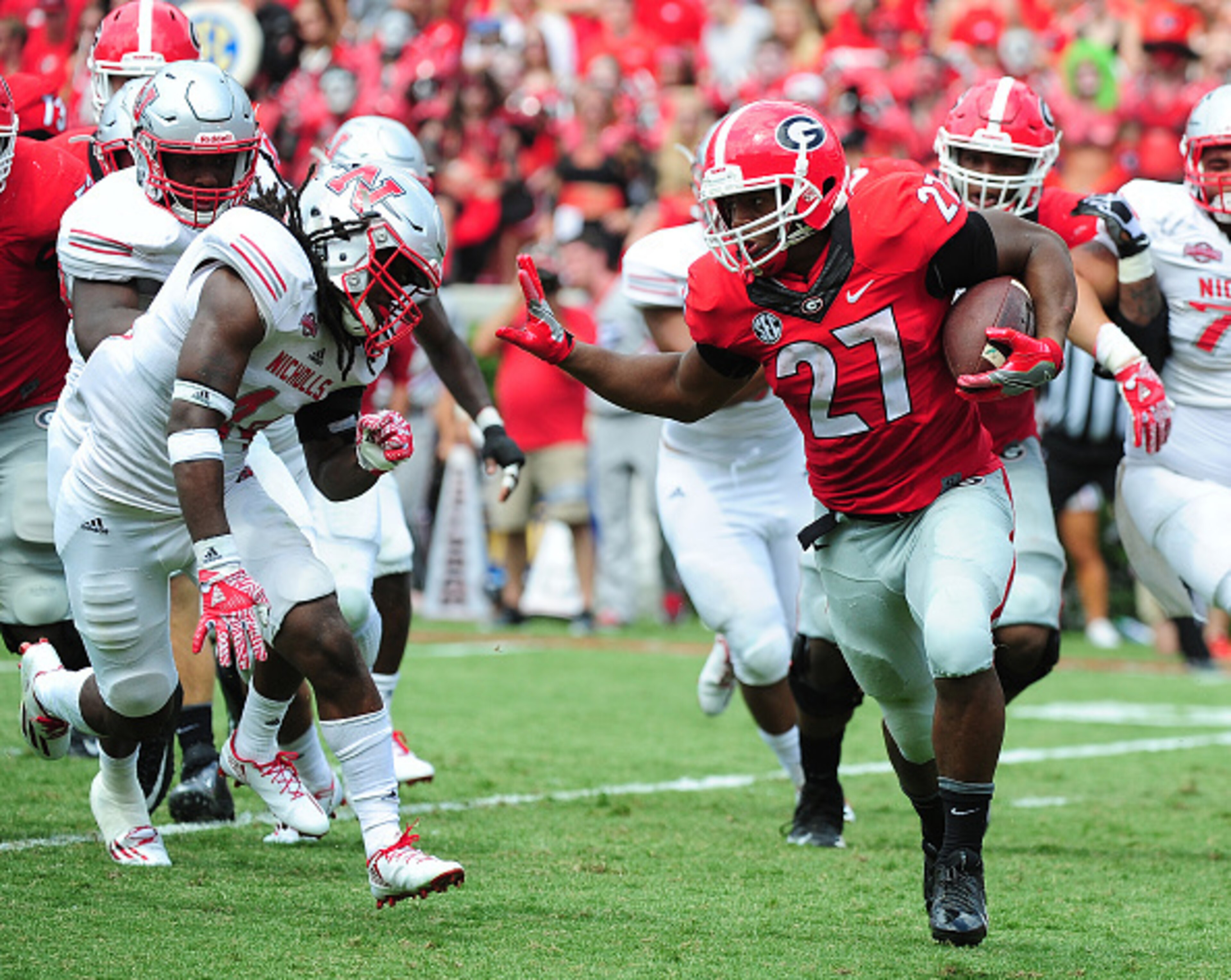 Nick Chubb has made an impressive comeback from a serious knee injury.