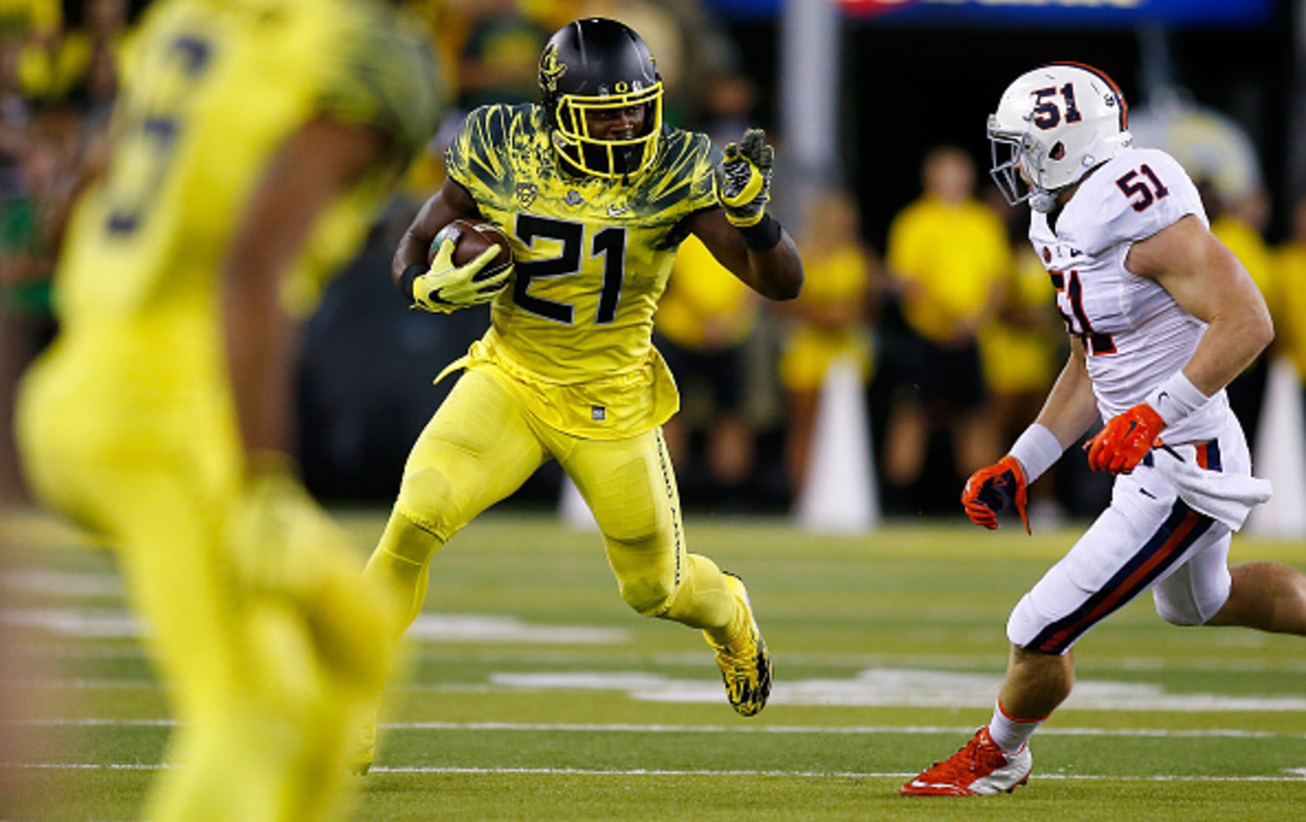 Royce Freeman is an explosive option in Oregon's offense.