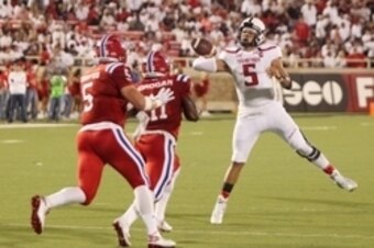 Texas Tech and quarterback Patrick Mahomes love to throw, throw, throw.