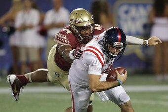 DeMarcus Walker is a pass-rushing terror for Florida State's defensive line.