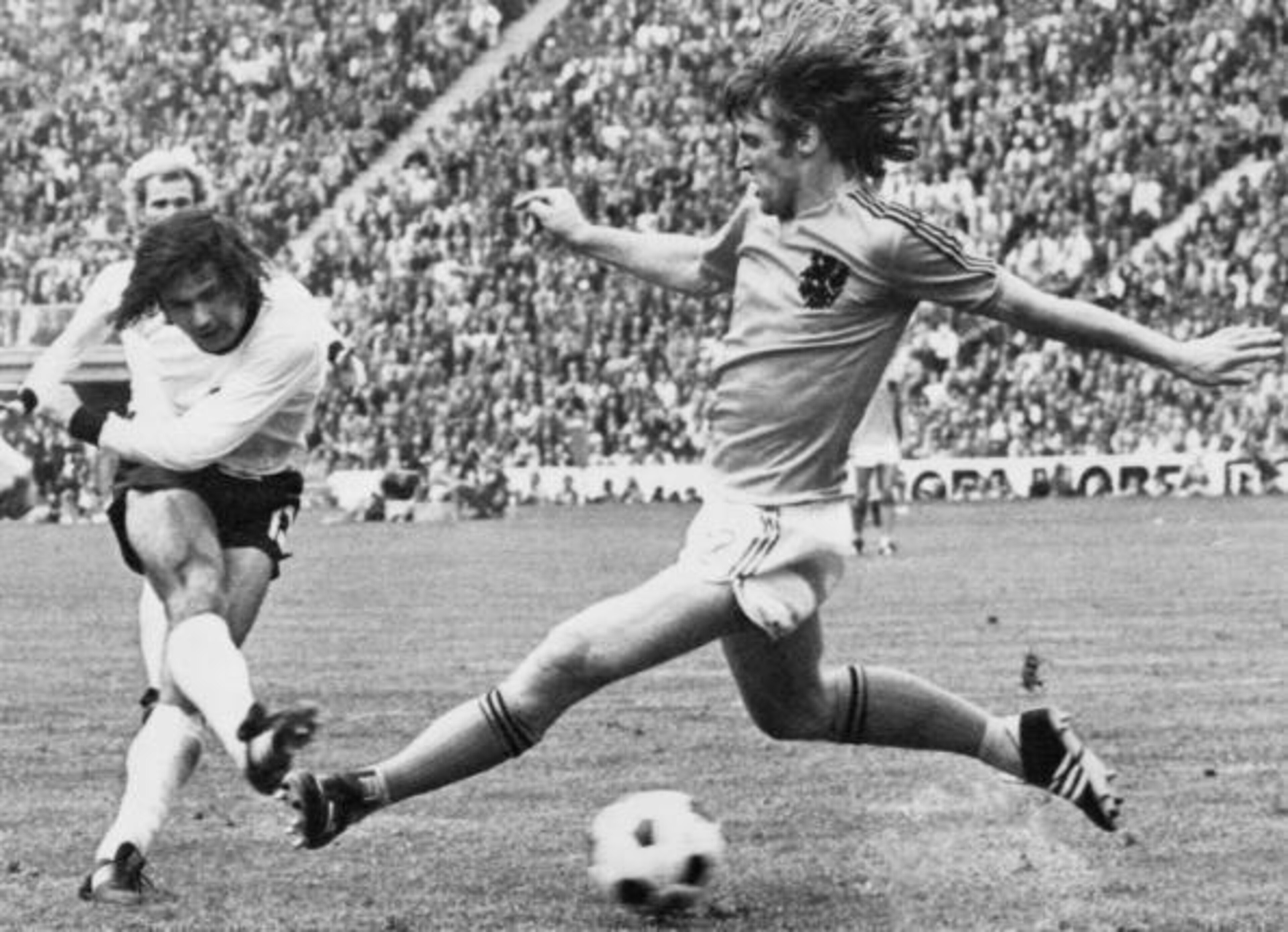 World Cup winner Muller (left) remains Bayern's all-time top goalscorer.