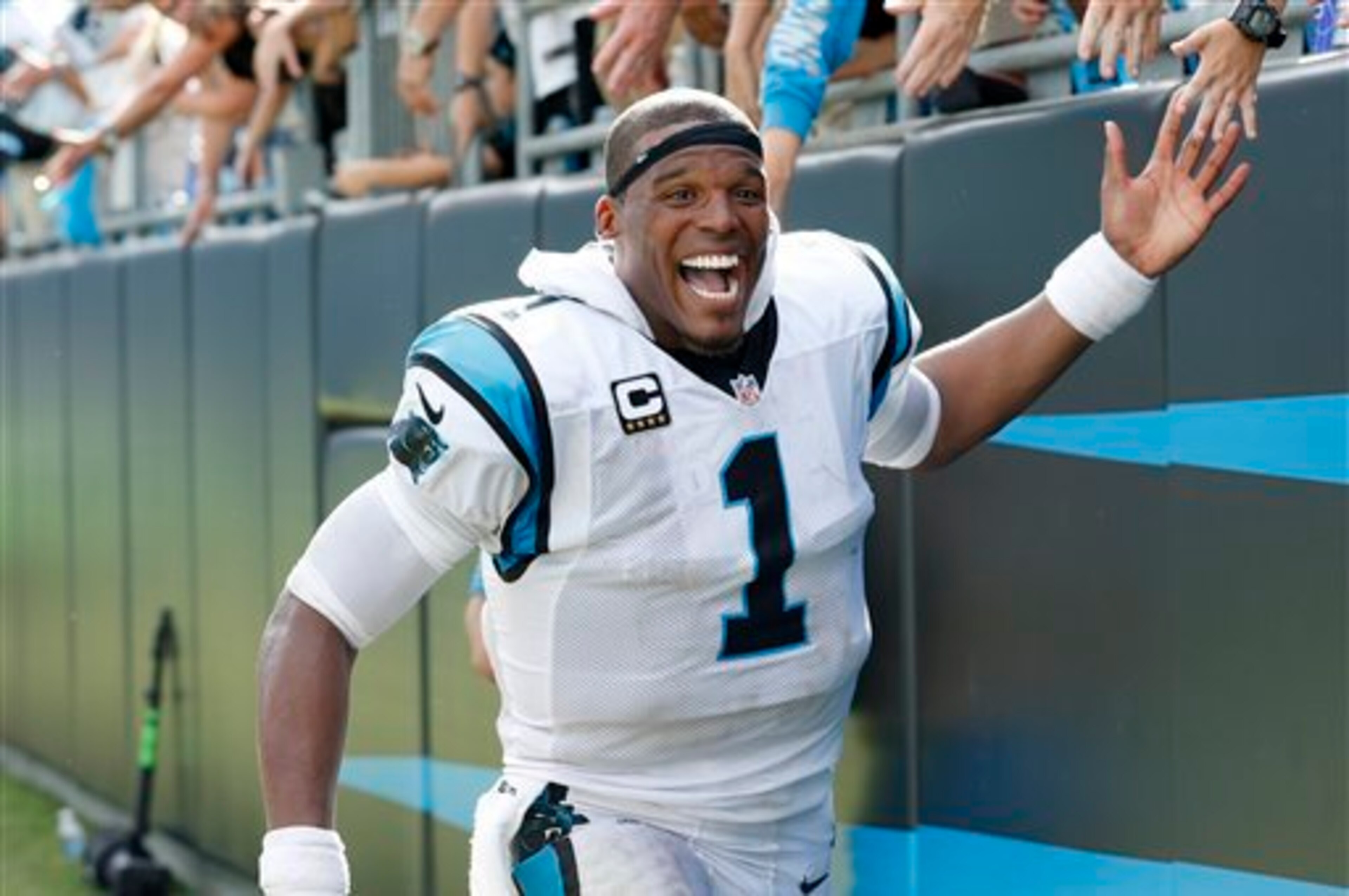 Panthers quarterback Cam Newton appears to be firing on all cylinders once again.