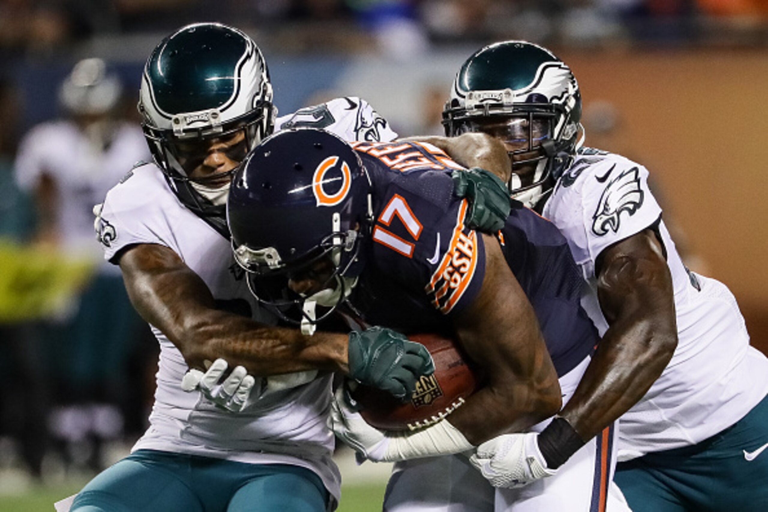 Bears receiver Alshon Jeffery can be virtually unstoppable when healthy.