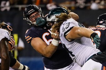 Cody Whitehair (left), Chicago Bears
