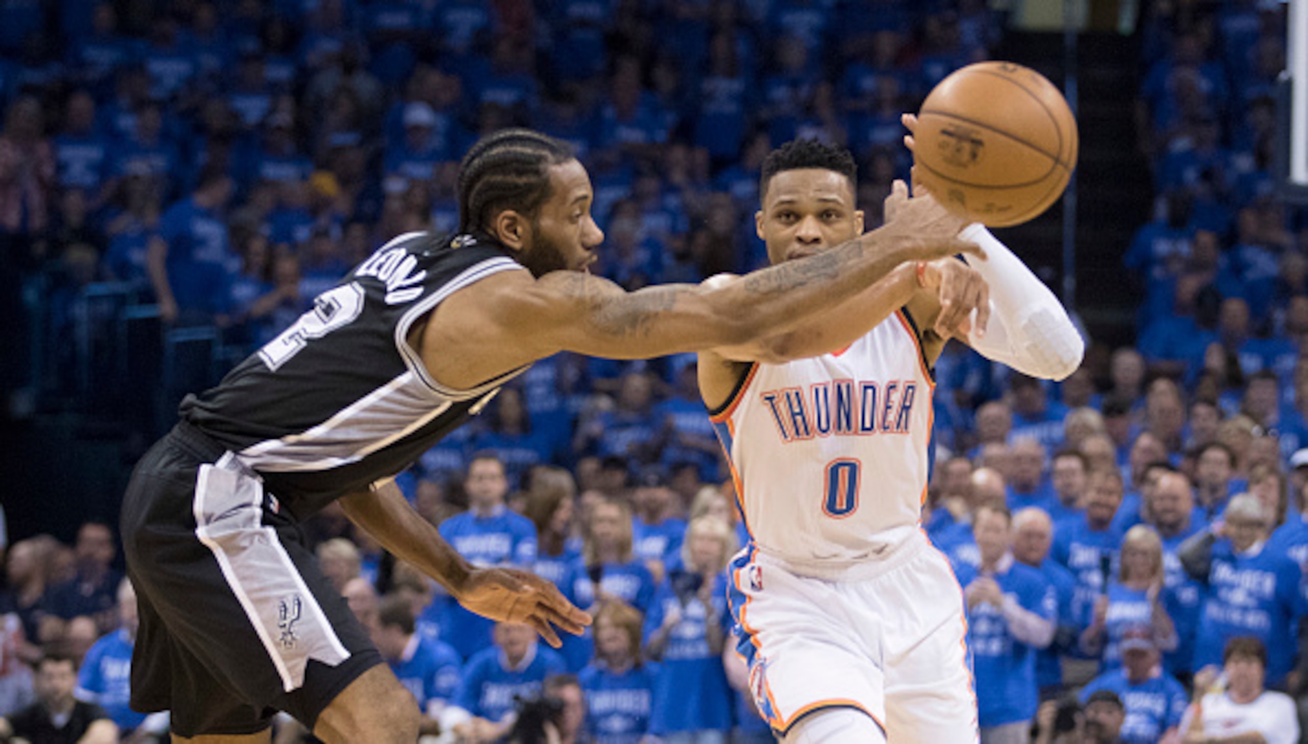 Kawhi Leonard has vaulted the San Antonio Spurs into the NBA's premier defense.