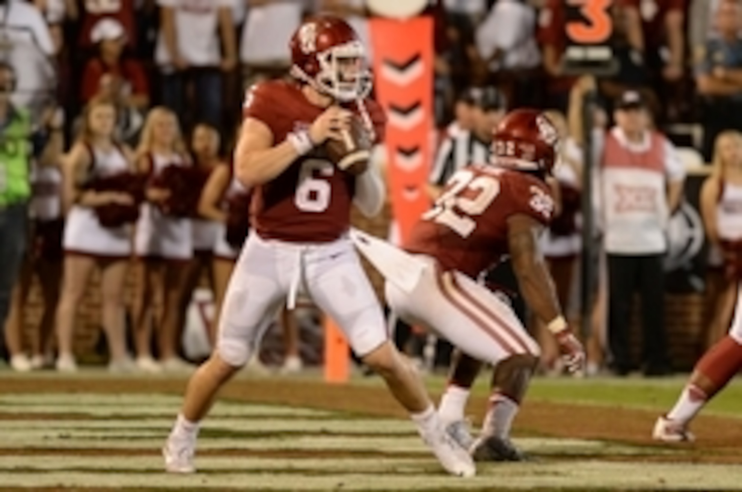 Oklahoma is trying to avoid its first 1-3 start since 1996. Oklahoma is trying to avoid its first 1-3 start since 1996.