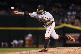 San Francisco Giants reliever Sergio Romo appears to have reclaimed the team's closer role.