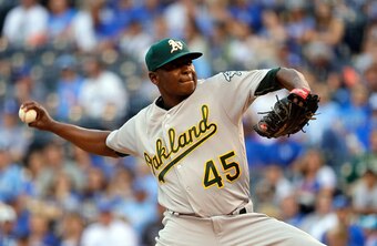 Jharel Cotton has allowed one run in each of his four starts.